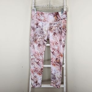 Calia by Carrie Underwood Medium energize mid rise 7/8 leggings geodesic rocks